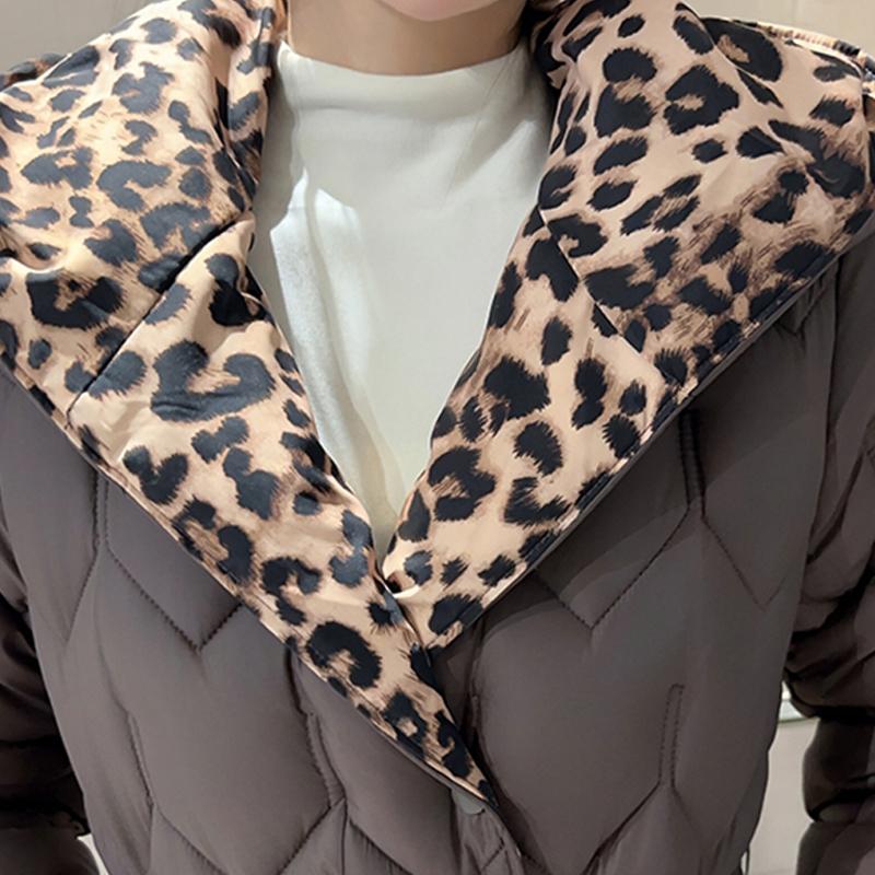 Plus Size L-5XL Fashion Winter Jackets Woman Short Parkas Hooded Loose Thick Warm Outerwears Casual Women's Coats With Belt