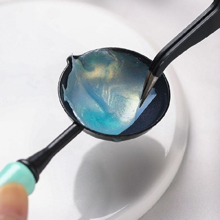 Wax Sealing Stamp Melting Spoon Fine Texture for Seal Stamp Lover Envelope Craft