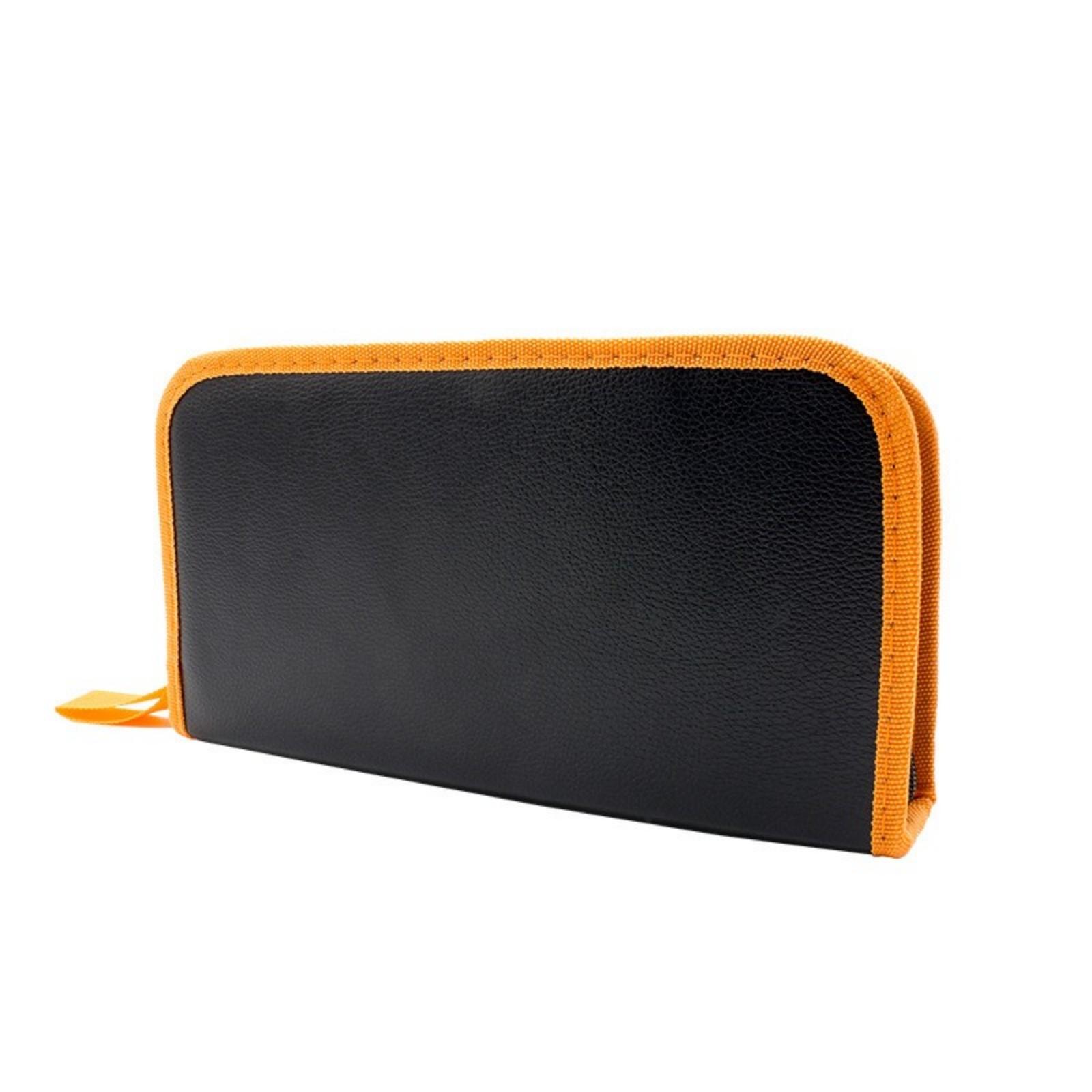 

Hardware Repair Tool Bag Portable Household Electric Soldering Iron Tool Bag Multifunction PVC Leather Zipper Tool Bag L