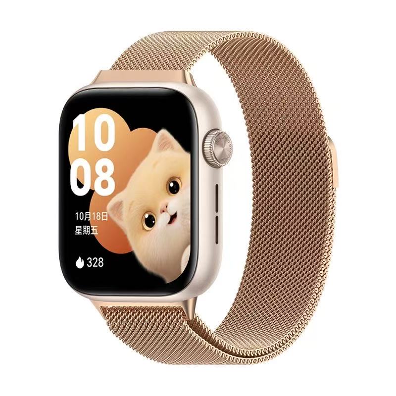 Milanese Loop Strap For Honor Watch 5 Magnetic Metal Stainless Steel Bracelet Watchband Belt For Honor Watch 5 Band Accessories