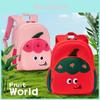 Kids Fruit Pattern Junior Backpack With Padded Straps For School Use