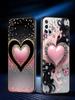Phone Case For Oneplus 13R 13 12 10T 11 R10 Nord N100 N200 N10 9 9R CE 2 3 Z Pro Lite Soft TPU Cover Colored Love Heart Printed