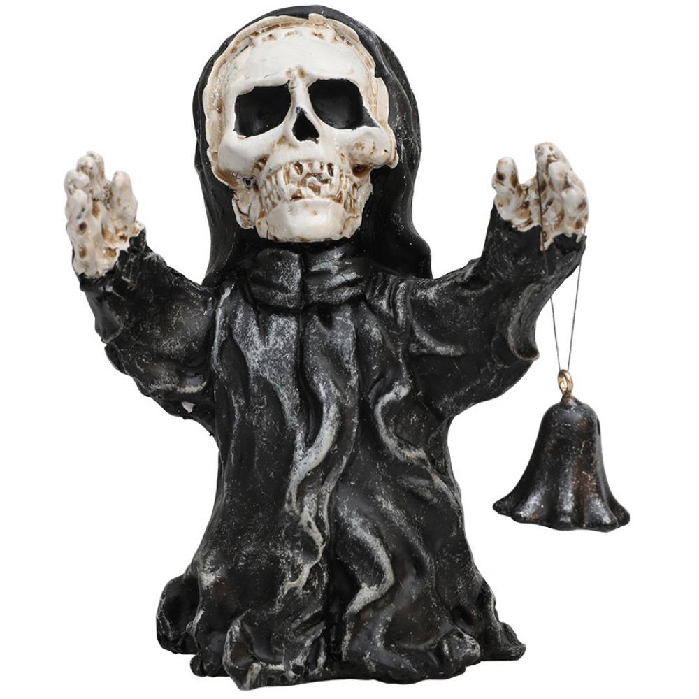 Spooky Halloween Small Ornaments Skeleton Resin Festival Ornaments  Desktop