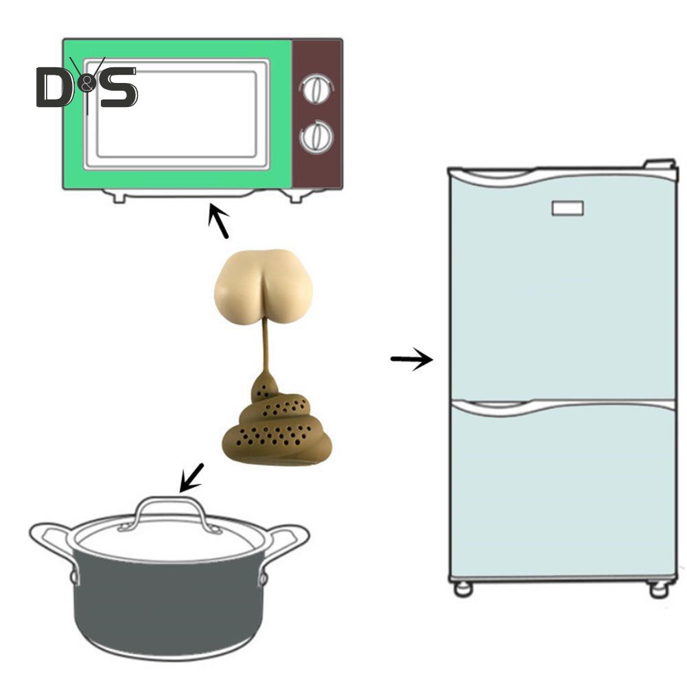 Filtru din silicon pentru strecurator de ceai