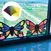10pcs A4 Transparent Decorative Window Film Colorful Gel Light Filter Diy Art Crafts Paper For Photo Window Decoration PVC Sheet