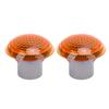 2Pcs Turn Signal Cover Replacement for Transit Connect 2010 2021 Car 9T1Z13K376A Side Marker Repeater Light Housing