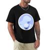 Pastel Sapphire Portrait Tshirt Christmas Casual Tee Shirt
