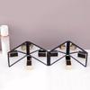 Folding Makeup Mirror Portable Handheld Pocket Mirror Minimalist Elegant Mirror Room Office Hand Decorative Mirrors Ornament