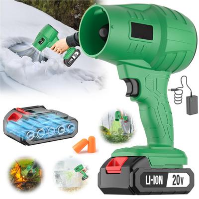 Battery Powered 20 000 RPM Cordless Blower Electric Dust and Leaf Cleaner Hair Dryer Type