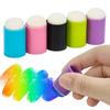 Painting Sponge DIY Sponge Finger Painting Kit Card Making Finger Ink Pad  Kids