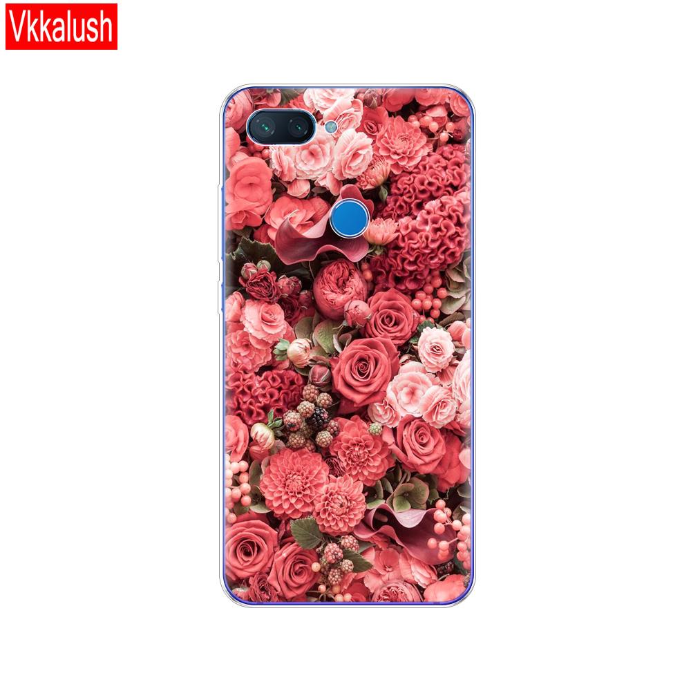 Silikonhülle Für Xiaomi mi 8 LITE Hülle 6,26 Zoll klar TPU niedliche Hülle Für Xiaomi mi 8 lite Rückseite Für Xiaomi mi8 coque capa