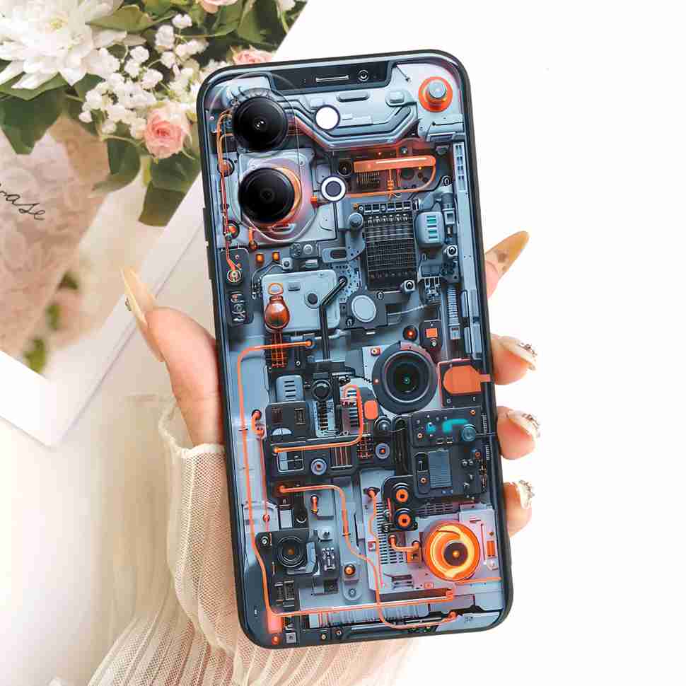 Colorful Printed Cartoon For vivo Y05 4G 6.74" Case Silicone Back Cover Shockproof For Vivo Y11D VIVO Y05 4G Phone Cases Bumper