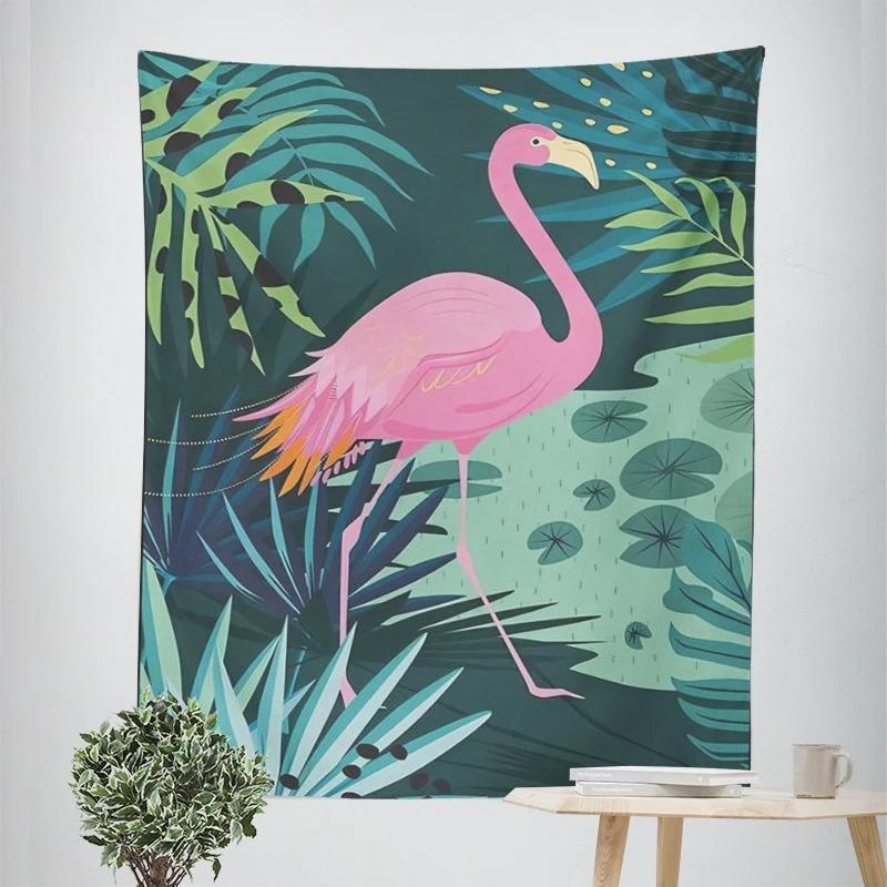 Tropical Rainforest Animal Decorative Tapestry Home Wall Decor Office Living Room Tapestry