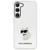 Etui do Samsung Galaxy S23 Karl Lagerfeld Ikonik Choupette Przezroczyste