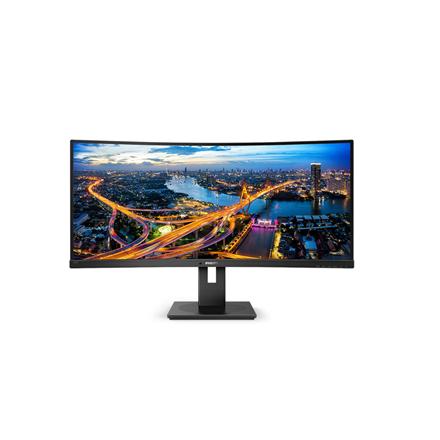 Philips | 345B1C | 34 Inch | VA | WQHD 3440 X 1440 @ 100 Hz | 300 Cd/m² | 2xHDMI, DisplayPort | Height, Swivel, Tilt | Speaker(s)