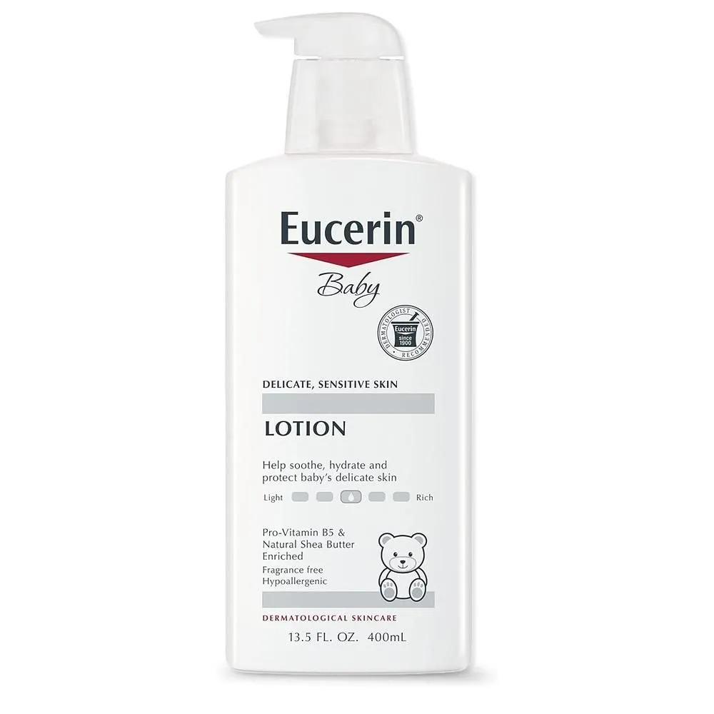 Eucerin Детский лосьон для тела 400 мл 1 упаковка Eucerin Детский лосьон для тела, Гипоаллергенный и без отдушек для детей