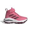 Adidas Fortarun Atr El K Non-Slip Durable High-Top Running Shoes Kids Sneakers Magenta GZ0163