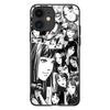 Lesklý skleněný kryt na telefon Junji Ito Tomie Kawakami Anime Manga pro iPhone SE 6s 7 8 Plus X Xr Xs 11 12 13 Mini Pro Max Samsung