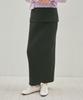 CITTA Every Day Comfort Knit Long Skirt_Cts622(Khaki)