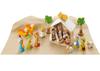 Crèche De Noël En Bois - Sevi - Complète - 20 Pièces - Multicolore - 29 X 19 X 19 Cm