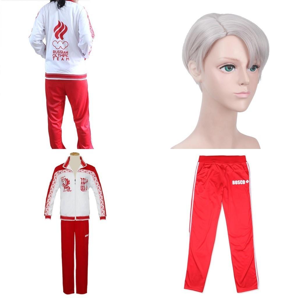 Durable And High-quality Viktor Nikiforov Cosplay Suit From Yuri!!! On Ice