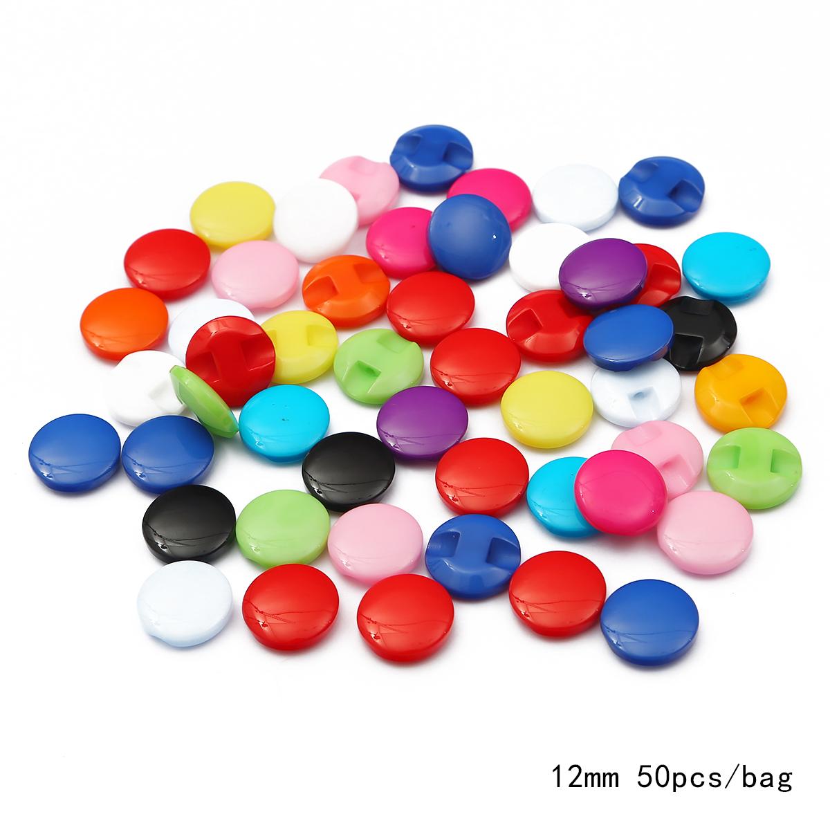 

50 шт., смоляные пуговицы, «кошачий глаз», смоляные пуговицы для рубашки, жемчужные аксессуары для шитья одежды, поделки своими руками Thickness 5mm разноцветный