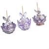 28GC Car Interior Decoration Fashionable Rabbit Pendant for Easter and Gifting