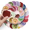 50 Hot Paint Seals Graffiti Stickers Personalized Creative Guka Decorative Mobile Phone Water Cup Envelope Seal Stickers