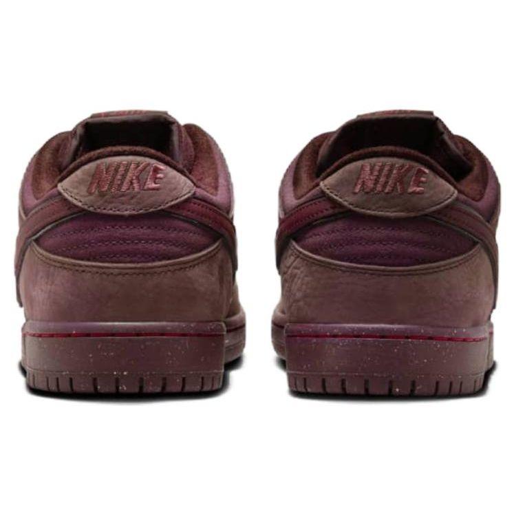 Nike Dunk Low Premium SB Kolekcia City of Love - Burgundy Crush Pánske Tenisky Červená Tmavá-Tímová-Červená Zem FN0619-600