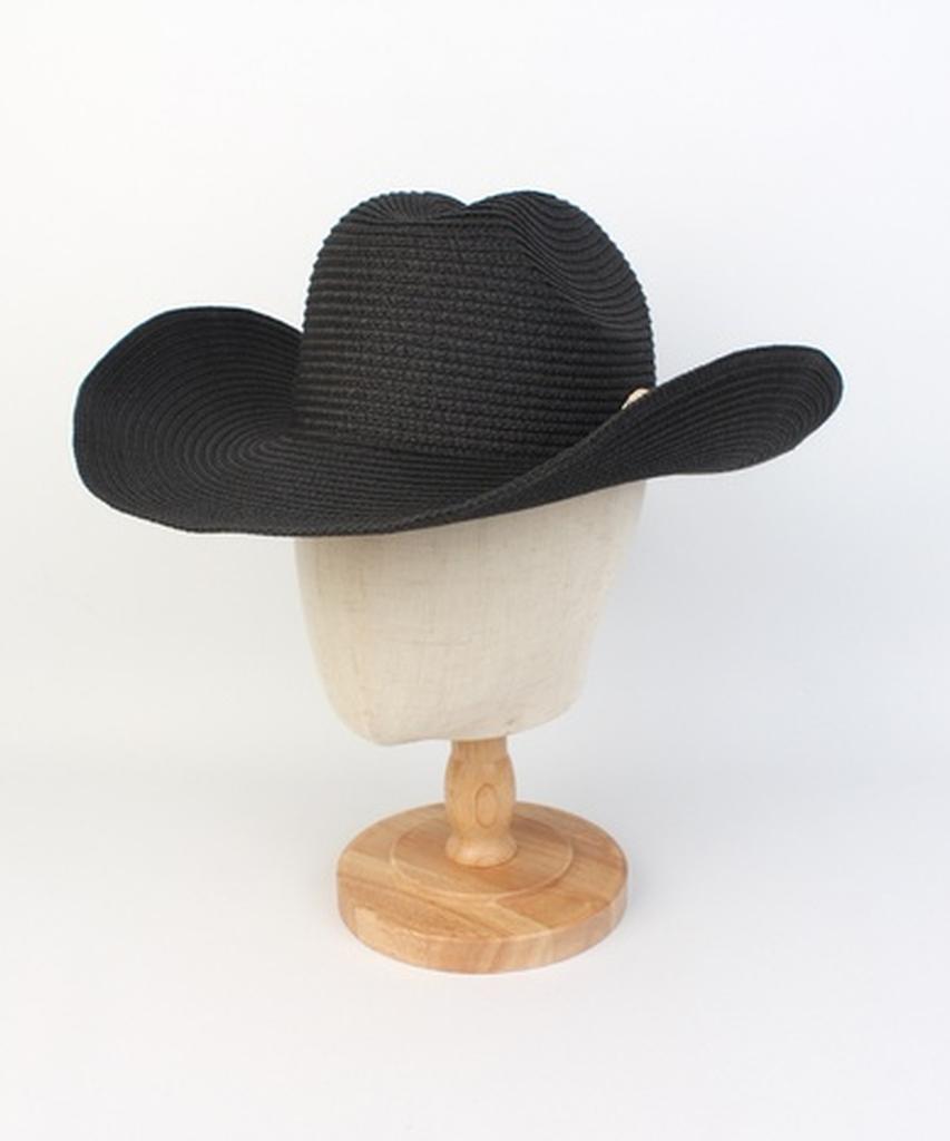 Yunibeosyeolkemiseuteuli Cowboy Black Summer Fedora Cowboy Hat