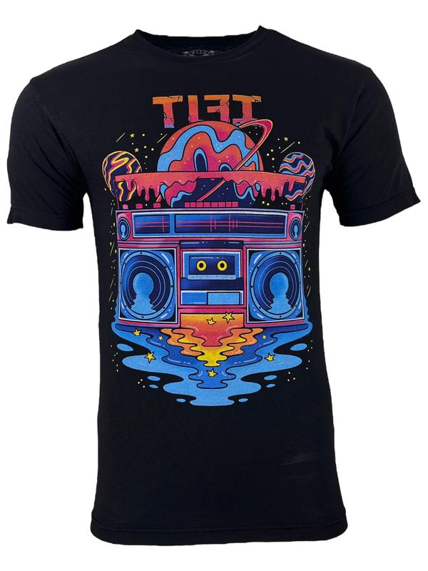 TLFI Unisex T-Shirt Planet Echo Regular Fit Crew Neck