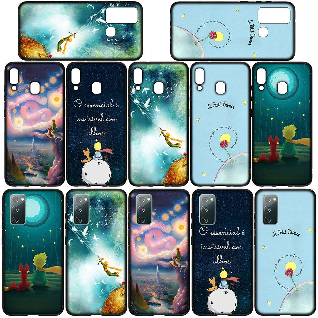 Phone Case for Samsung Galaxy S25 S23 S22 S21 S24 Ultra FE A05 A06 A15 A16 A36 A37 A35 A54 A55 A56 A57 A25 A26 A53 A17 Anime The Little Prince Cover