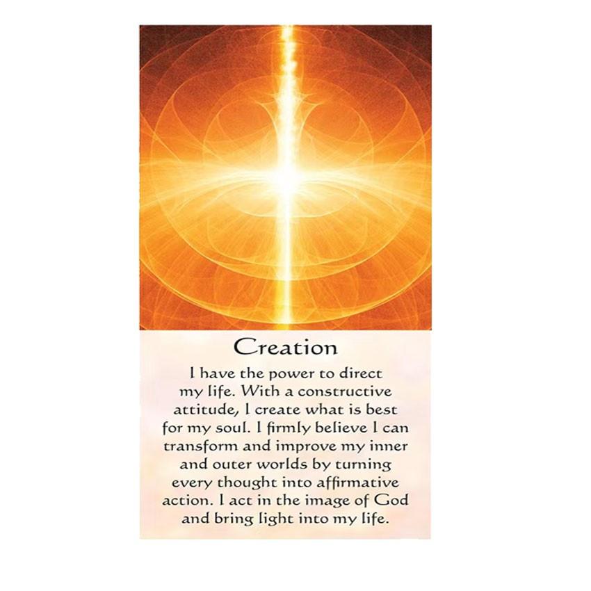 Healing Energy Oracle Card English Board Game