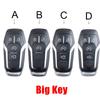 3/4/5 Botton M3N-A2C31243800 Ds7T-15K601-D Car Key Fob Case Shell Housing For Ford Mustang Edge Explorer Fusion Mondeo Kuka