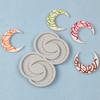 Multi-Purpose Silicone Ramadan Moon Mold Ramadan Themed Non-stick Stars Chocolate Mold DIY Flexible Baking Mold Chocolate Making