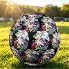 Size 5 Football Splatoon Pattern, Wear‑Resistant Soccer Ball for Match Training Daily Sports Play
