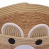 Rattan Rope Cat Bed 4 Season Universal Cute Bear Model Kitten Sleeping Nest for Pet Supplies