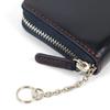 [Kitamura] Tanned Leather Key Case ZH0483 Dark Blue/Wine Stitch [Navy]