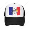 The French Tour De France Flag Breathable Mesh Hat with Team Fashion Trucker Hats Adjustable Baseball Cap