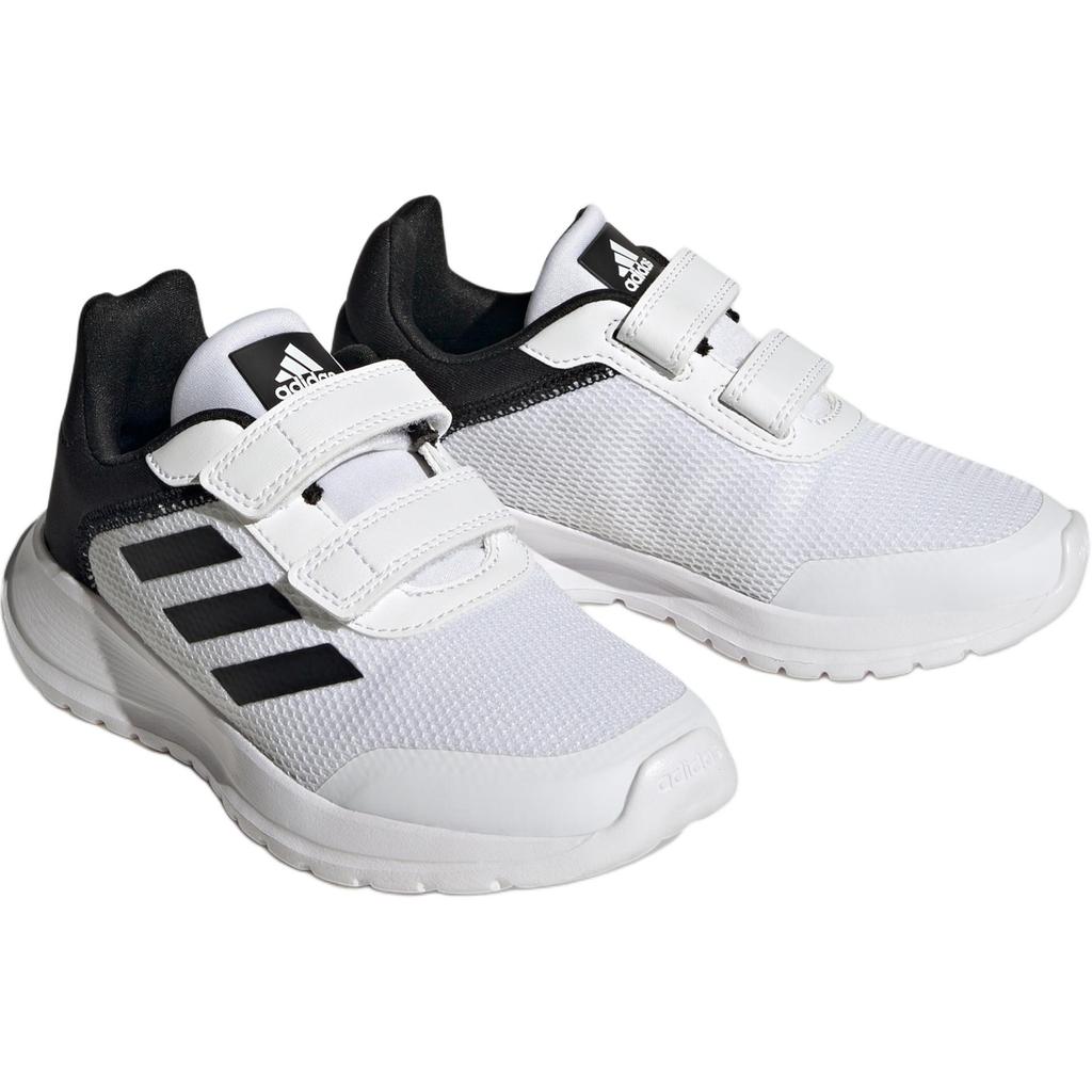 Adidas Tensaurs Comfortable Versatile Durable Low-Top Running Shoes Kids Sneakers White Black IF0354