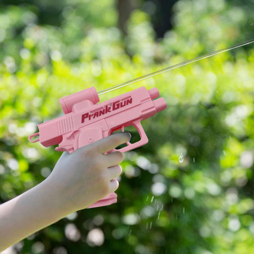 Outdoor Summer Water 2-Way Squirt Gun Press & Spray Water Gun Reverse Splash Toy for Prank Fun Stress Relief Water Fight Game