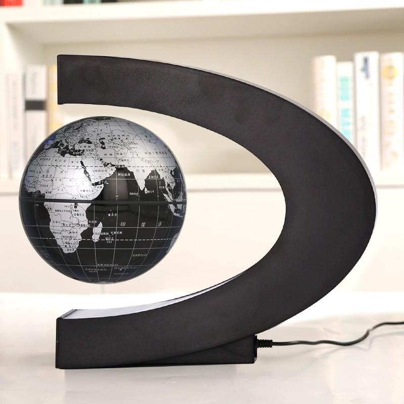 Deepseek AI Smart Levitation Globe: Soy Bean Magnetic, Talking, Suspended AR Ornament.