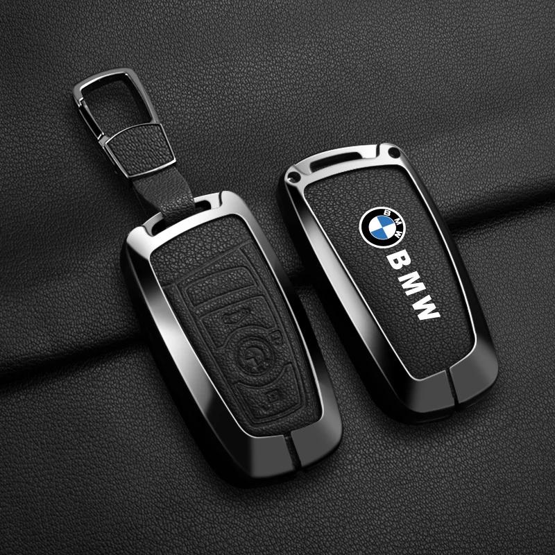 Car Sticker Hot 2025 Car Key Case Cover Shell Protector For BMW 1 3 5 7 Series F07 F10 F11 F25 F26 F30 520 525 F18 118i 320i X3