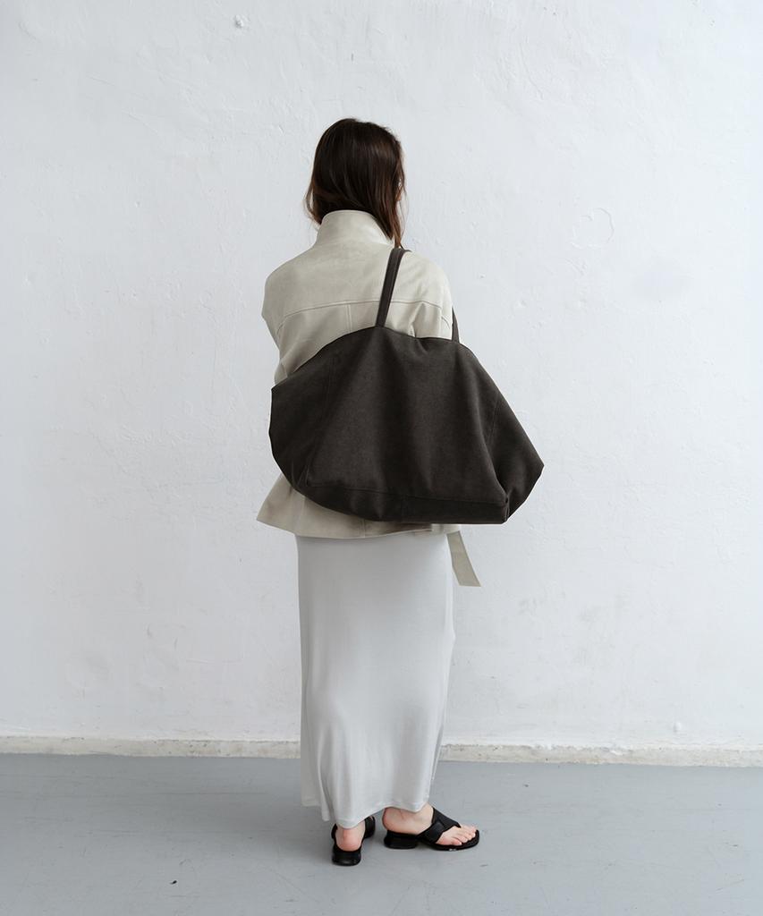 Low Tide Suede Urban Bag [Charcoal]