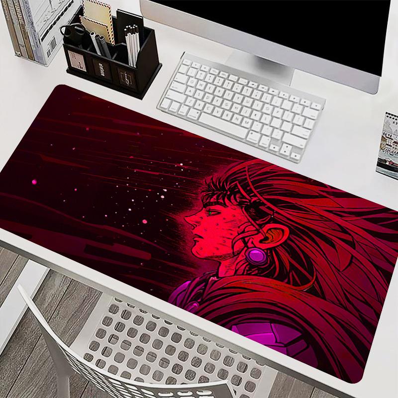 Heißes Mauspads Gamer Home Computer HD Mauspads B-BERSERK Cool Anime Tastaturpad Anti Ausfransen Große Gaming-Mauspads Comic Teppich