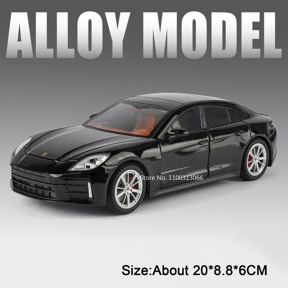 1:24 Scale Panamera ES 300h Metal Diecast Model Toys Cars Wheel Pull Back Miniature Car Toy Wheels Turned Vehicle Model Ornament