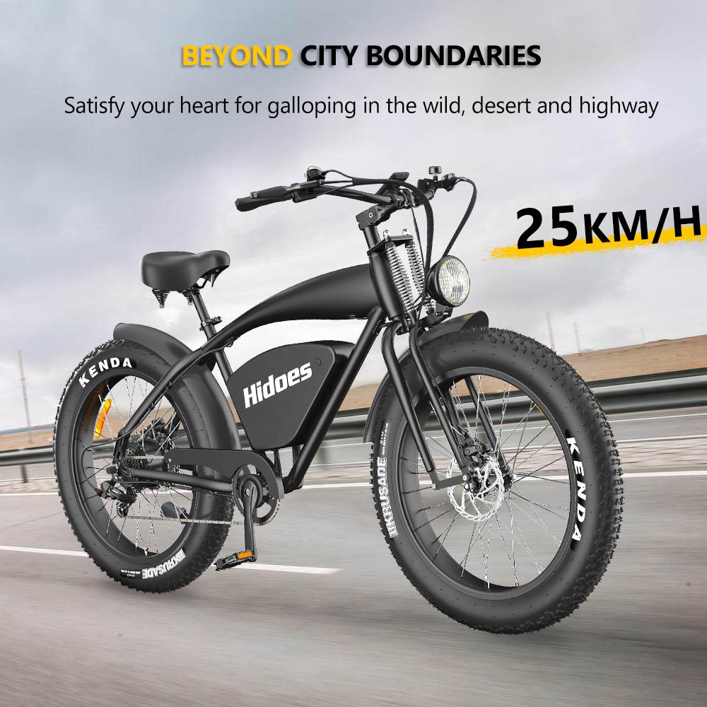 Vélo électrique GOGOBEST GF700 Fatbike 26 Pouces - Double Moteur 48V 18.2Ah - Autonomie 70 Km - Neuf