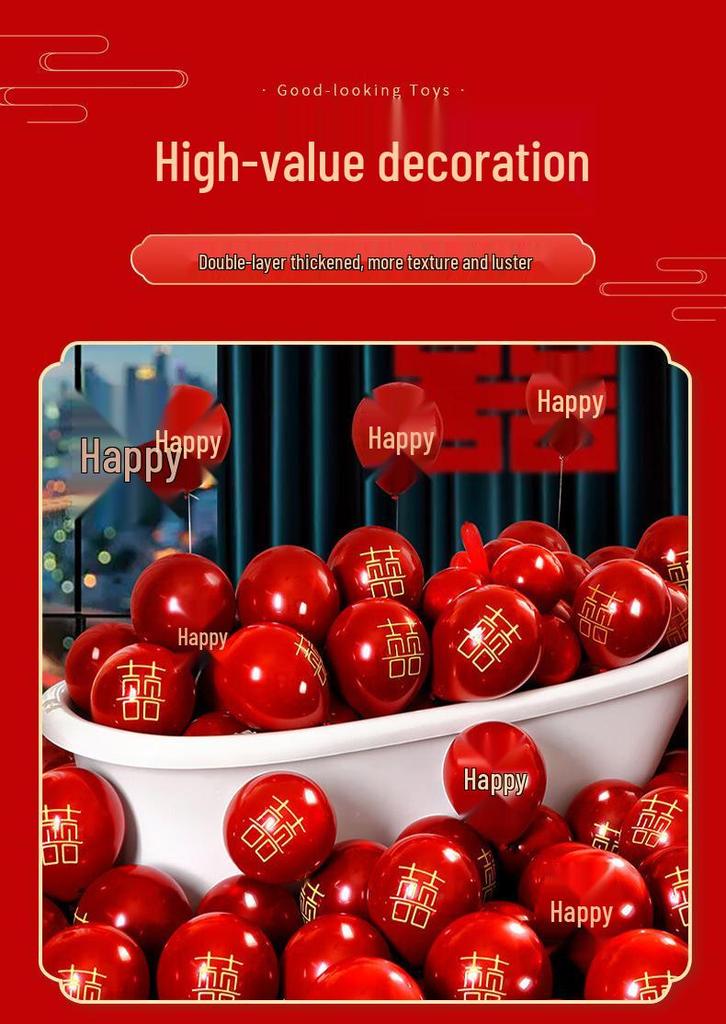 Hochzeitszimmer Ballon Dekorationen: Elegante Ballon-Dekoration für Hochzeiten
