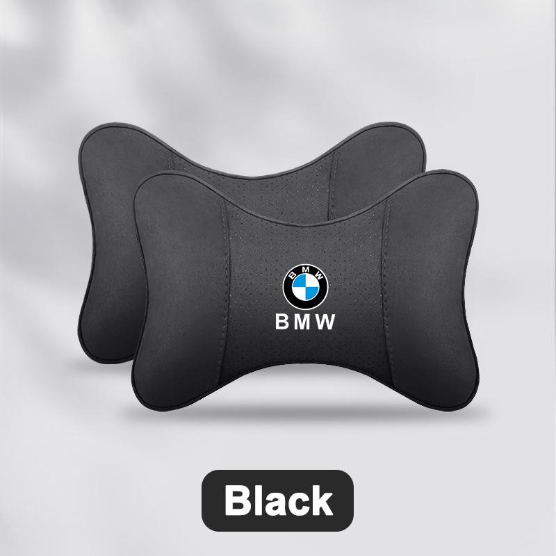 Car sticker Breathable Car Headrest Memory Foam Car Neck Pillow Auto Accessories for BMW X1 X3 X4 X5 3 5 Series G30 G20 G32 E46 OZ3