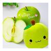 Pluche Maskotte Schattig Pluizig Zacht Kussen Speelgoed Genezend Cadeau Beeldje (Appel groen)